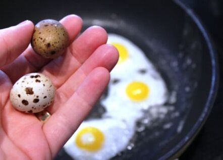 huevos de codorniz para la potencia