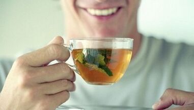 Té de hierbas para aumentar el potencial en los hombres