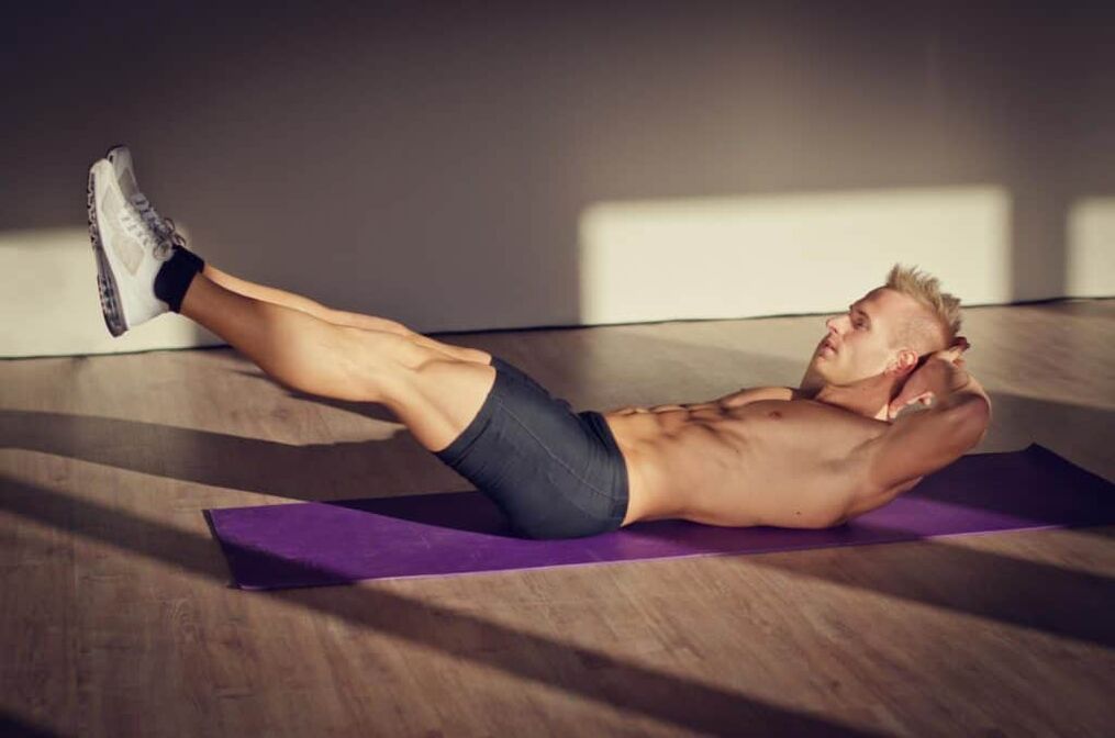 Los abdominales fuertes aumentan la potencia
